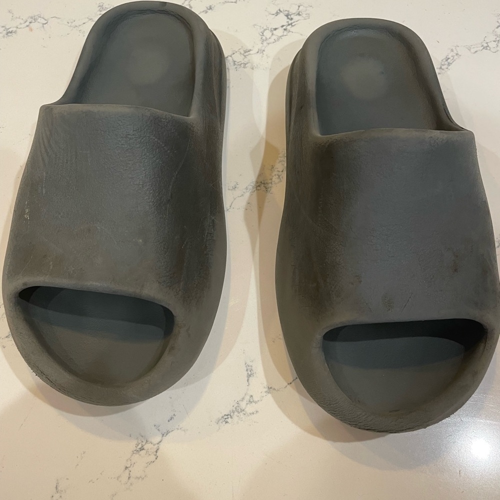 Yeezy slides,worn but has a lot of life left